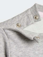 adidas Grey Essentials Logo Tracksuit - Image 6 of 7