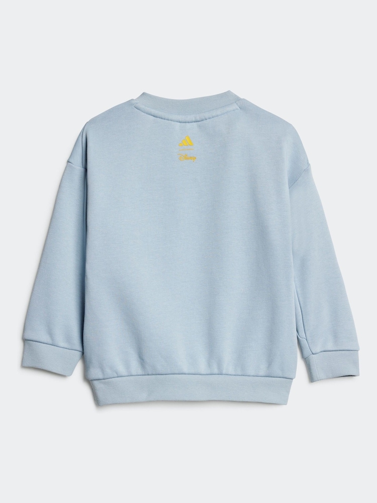 adidas Blue Infant Disney Mickey Mouse Tracksuit - Image 3 of 7