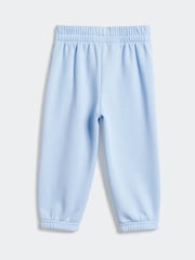 adidas Blue Essentials Infant Logo Celebration Fleece Tracksuit - Image 4 of 7