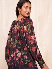 Friends Like These Лонгслив Cuff Detail Chiffon Blouse - Изображение 4 из 4