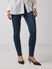 JD Williams Lapis Blue 24/7 Skinny Jeans - Image 3 of 5