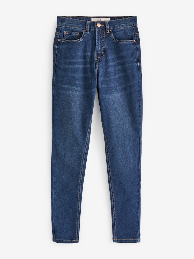 JD Williams Lapis Blue 24/7 Skinny Jeans - Image 5 of 5