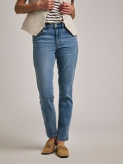 Anthology By JD Williams Blue Slim Leg Jeans - Image 1 of 5