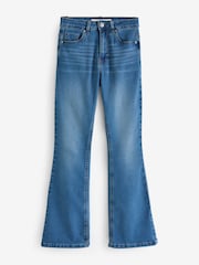 JD Williams Dark Blue High Waist Supersoft Bootcut Jeans - Image 5 of 5