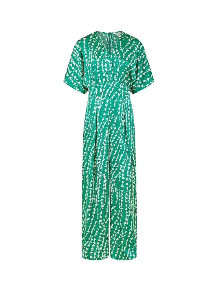 Yumi Green Kimono Sleeve Jumpsuit - Image 5 of 5