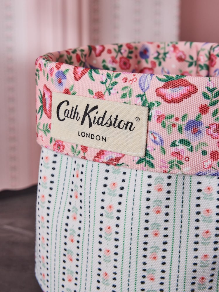 Cath Kidston lot de 2 sacs de rangement réversibles imprimés - Image 3 of 6