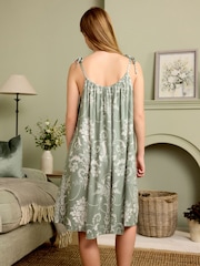 Laura Ashley Green Josette Slip Dress - Image 3 of 5
