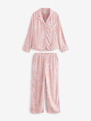 وردي - طقم بيجامة Josette بأزرار كاملة من Laura Ashley - Image 5 of 9