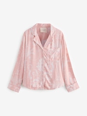 وردي - طقم بيجامة Josette بأزرار كاملة من Laura Ashley - Image 6 of 9