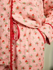 Pyjama Laura Ashley Ditsy Rose boutonné - Image 5 of 8