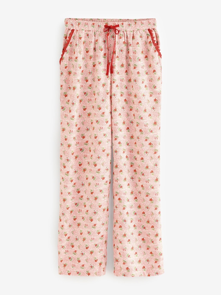 Pyjama Laura Ashley Ditsy Rose boutonné - Image 8 of 8