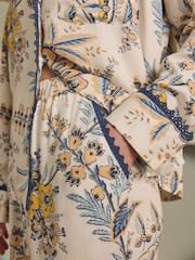 Laura Ashley Ecru Marlbrook Button Through Pyjamas - Image 5 of 8