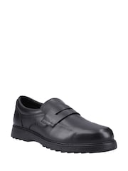 Hush Puppies Black Rocco Loafers - Image 3 of 4