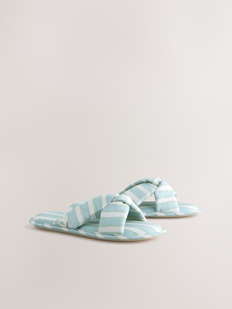 Chaussons mules Laura Ashley Nœud - Image 4 of 8