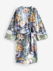 Peignoir Laura Ashley 100% coton Matilde - Image 6 de 8