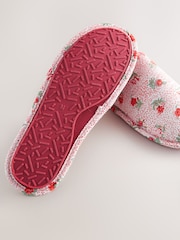 Laura Ashley Pink Ditsy Rose Mules - Image 8 of 8