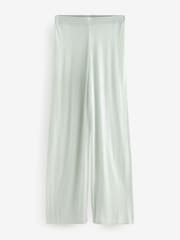 Laura Ashley Pointelle Wide Leg Lounge Trousers - Image 6 de 9