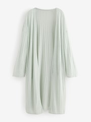 Cardigan long Laura Ashley en soie pointelle - Image 5 de 7