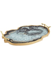 Interiors by Premier Black and Gold Celina Tray - Image 5 of 6