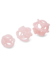 Fifty Five South Pink Knot Decor Glass Ornament - Image 2 of 6