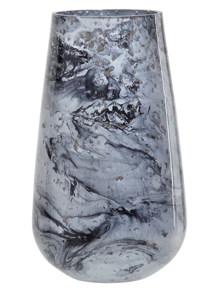 Fifty Five South Grey Garan Large Vase - Image 1 of 4