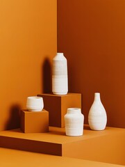 Interiors by Premier White Steen Vase - Image 2 of 2