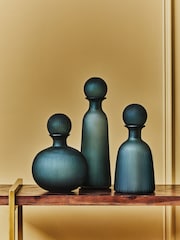 Fifty Five South Blue Hira Bottle Vase - Image 2 of 6