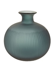 Fifty Five South Blue Hira Bottle Vase - Image 4 of 6