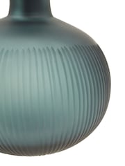 Fifty Five South Blue Hira Bottle Vase - Image 6 of 6