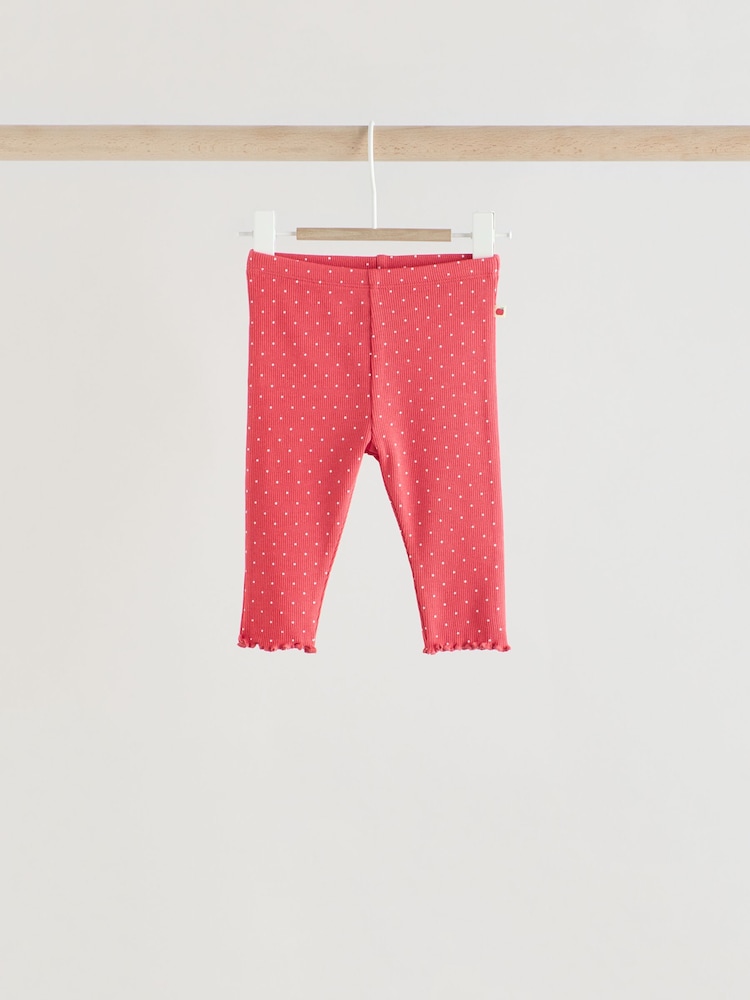 White/Red/Blue Character Printed Character Baby Tops and Leggings 6 Pack Set - Image 5 of 16