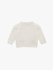 Trotters London Little Prickles White Cardigan - Image 2 of 3