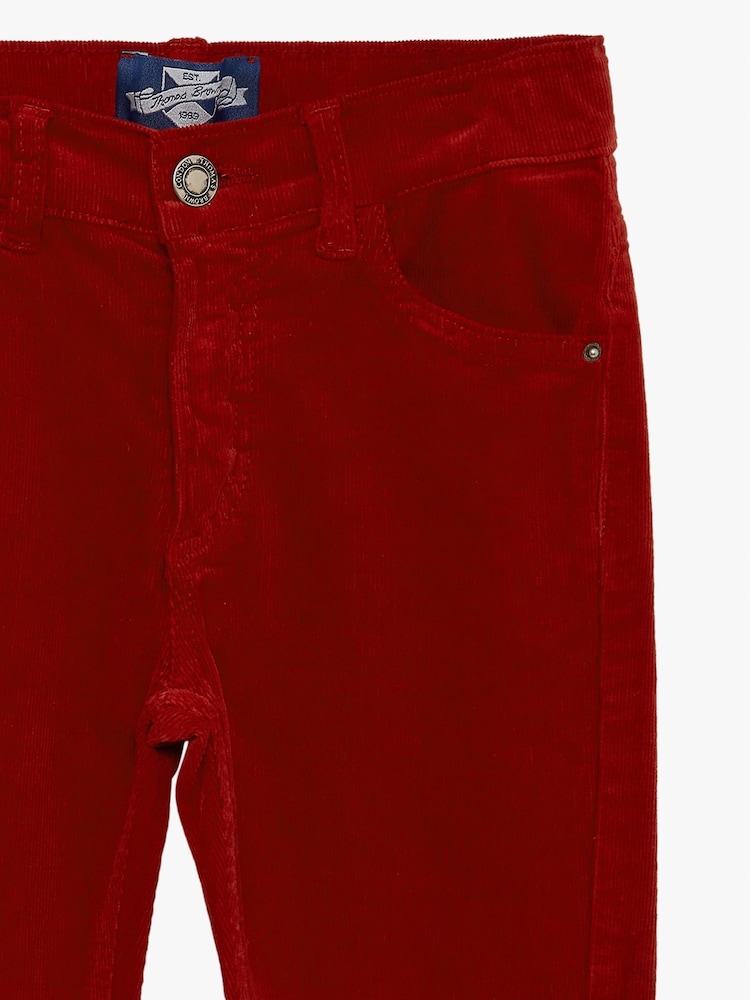 Trotters London Deep Red Jake Jeans - Image 3 of 3