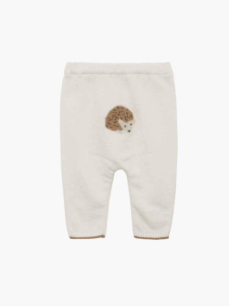 Trotters London Little Off Prickles White Leggings - Image 1 of 3