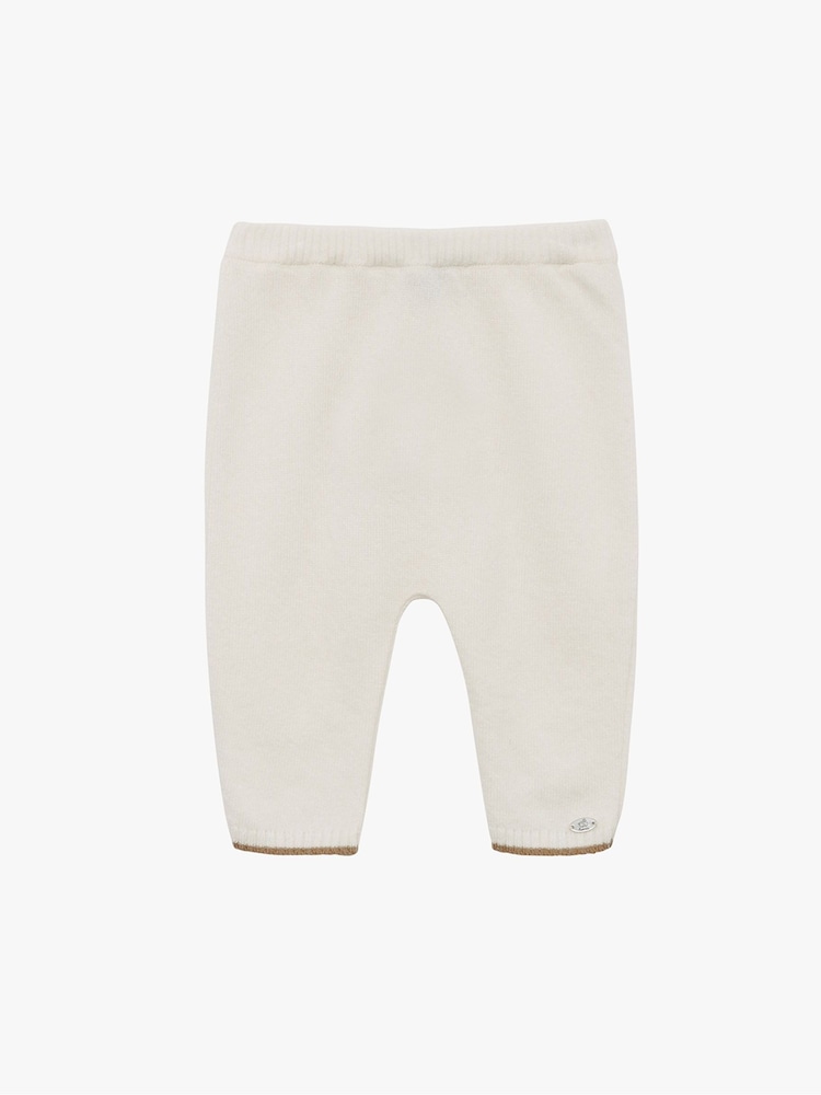 Trotters London Little Off Prickles White Leggings - Image 2 of 3