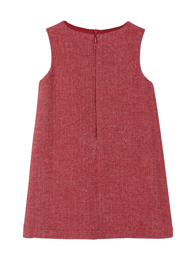 Trotters London Herringbone Georgina Bow Dress - Image 2 of 3