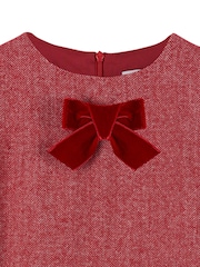 Trotters London Herringbone Georgina Bow Dress - Image 3 of 3