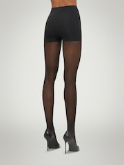 Wolford Black 20 Denier Control Dotted Tights - Image 6 of 10