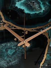 Interiors by Premier Black Celina Agate Wall Clock - Image 6 of 6