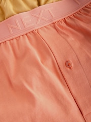 Green/ Rust/ Orange 5 Pack Loose Boxers 5 Pack - Image 9 of 9