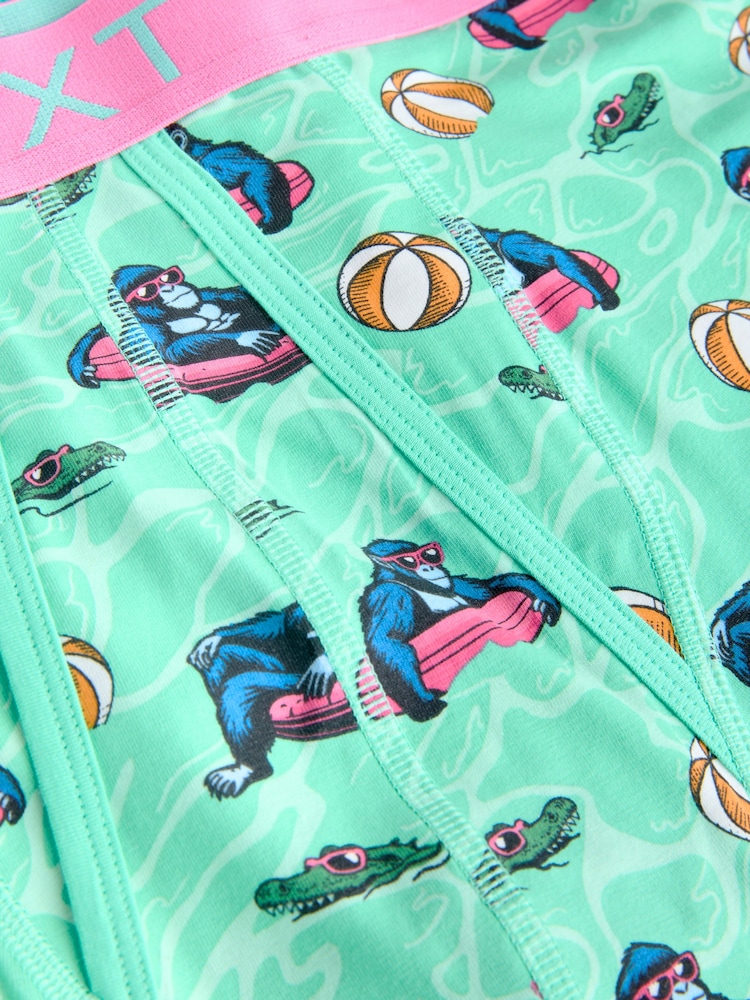 Animal Placement Print A-Front Boxers 8 Pack - Image 12 of 12