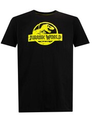 Character Black 100% Cotton Jurassic World T-Shirt - Image 2 of 2