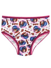 Character Red Miraculous Ladybug 100% Cotton Briefs 5 Pack - Image 5 of 6