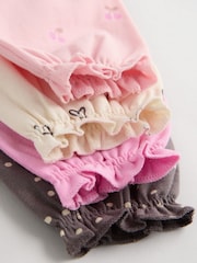 Herzmuster in Pink/Grau - Bedruckte Baby-Tops im 4er-Pack - Bild 10 von 10