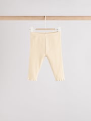 Blue/Pink Baby Leggings 4 Pack (0mths-2yrs) - Image 6 of 10
