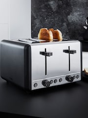 Tower Black Sera 4 Slice Toaster - Image 1 of 8