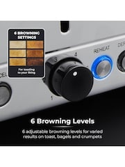 Tower Black Sera 4 Slice Toaster - Image 9 of 12