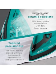 Tower Black and Teal Ceraglide Cordless Iron - Image 4 of 8