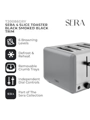 Tower Grey Sera 4 Slice Toaster - Image 18 of 18