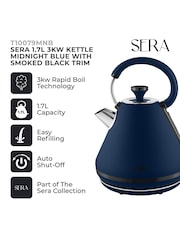 Tower Midnight Blue Sera 1.7L 3KW Kettle - Image 2 of 8
