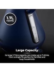 Tower Midnight Blue Sera 1.7L 3KW Kettle - Image 6 of 8